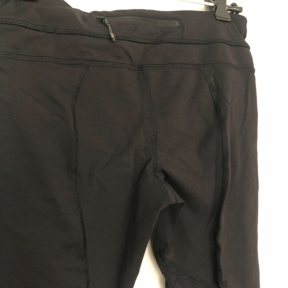 Lululemon X SoulCycle Skull Inspire Crop Black Mesh Leggings - Picture 3 of 9